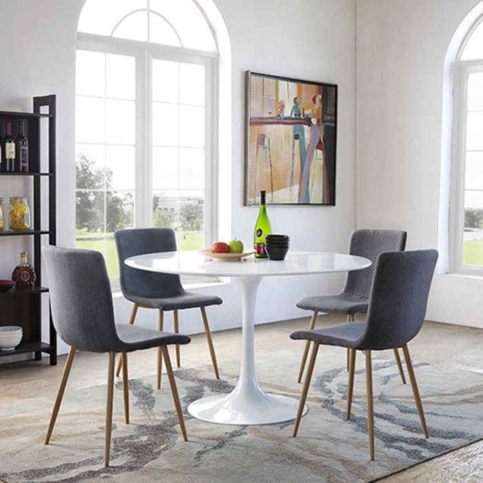 Wade Logan® Adreille Pedestal Dining Table & Reviews Wayfair